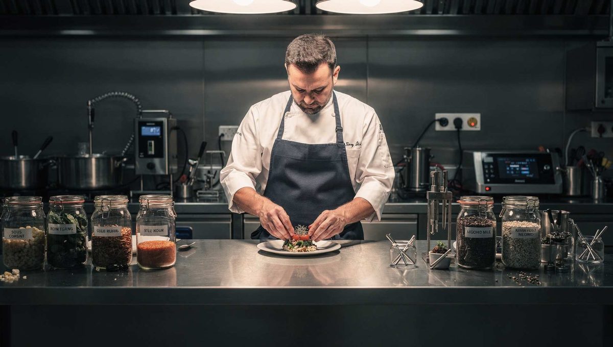 Chef at work in a professional kitchen — creativity, culture and operating structure